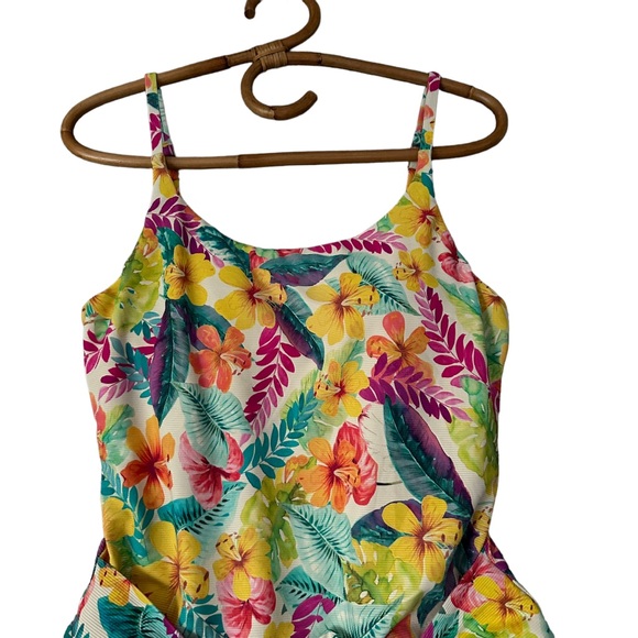 Sunsets Swimwear | Tidepool One Piece Swimsuit in Tropical Adventure Size L - Picture 4 of 11